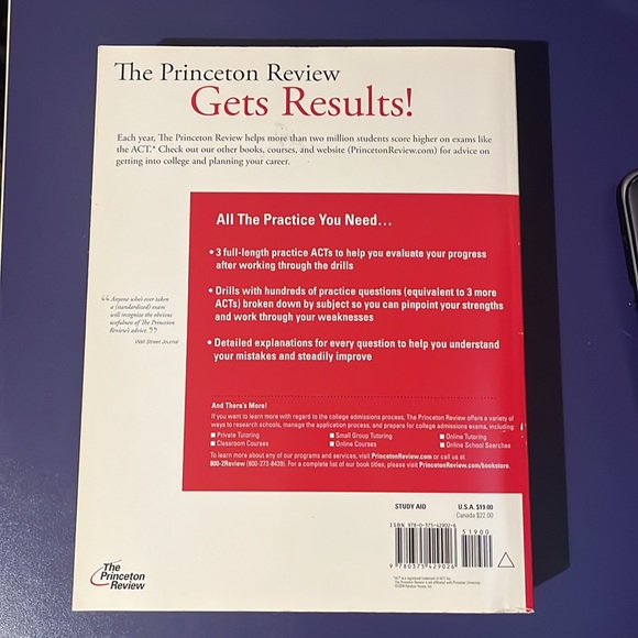 The Princeton Review 1,296 ACT Practice Questions - Picture 2 of 5